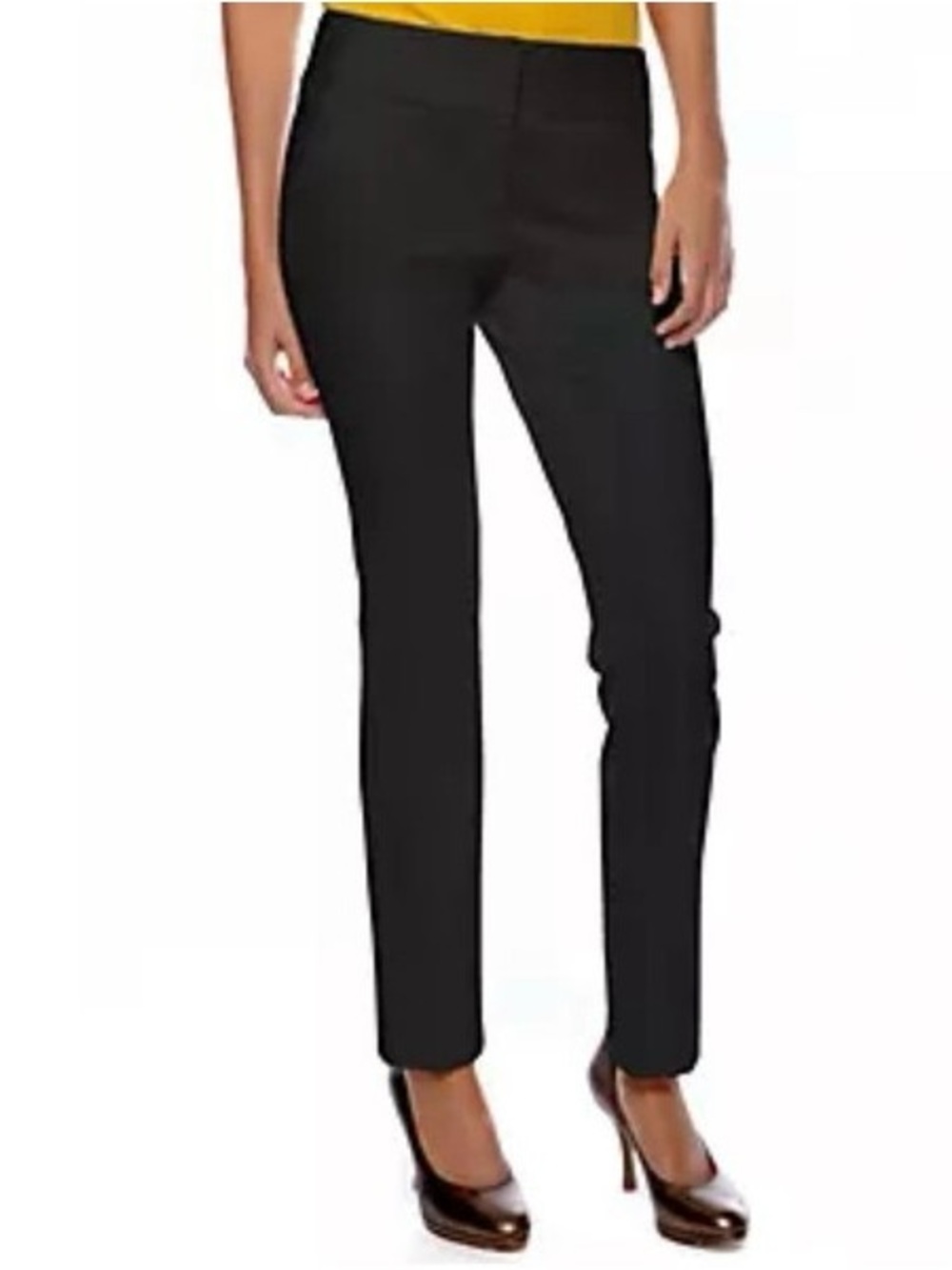 Vince Camuto Women's Ponte Ankle Pants Black size 6 Style 9199324 Business work